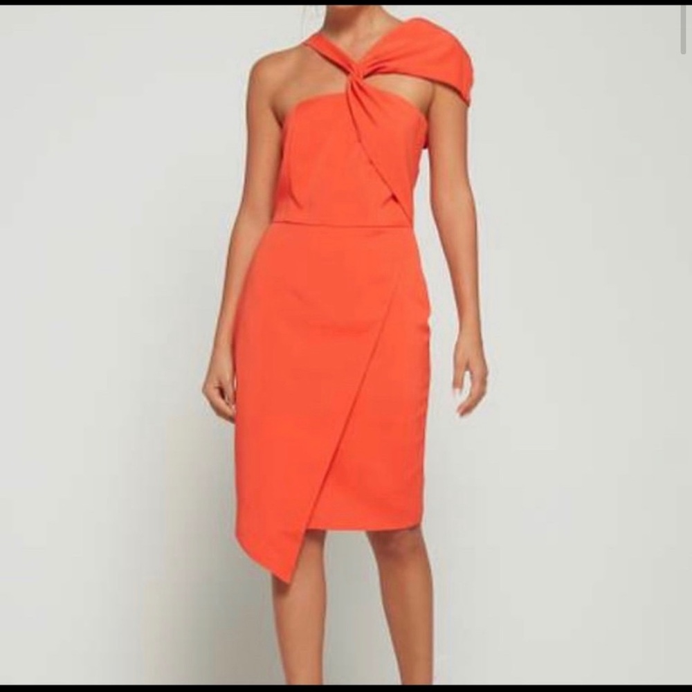 Lavish Alice orange dress